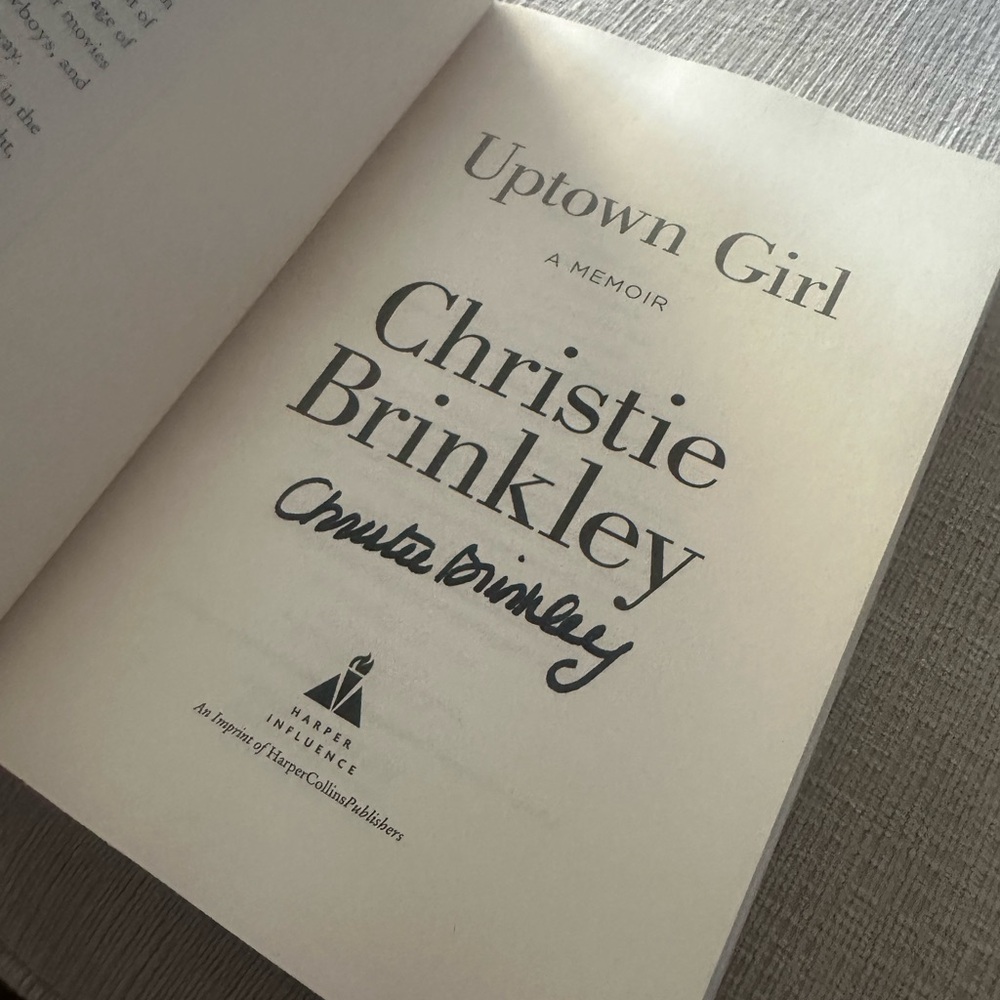 Uptown Girl: A Memoir by Christie Brinkley
